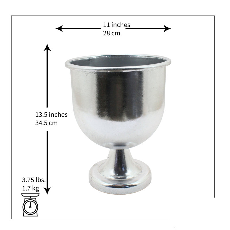 Vase et cache-pot emblématiques - 34 cm