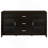 Barnaby Cappuccino 4-Piece Rectangular Entertainment Center