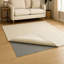 Sous-tapis 2X3 pieds gris - antidérapant, antidérapant de 1/3 pouce-799021014