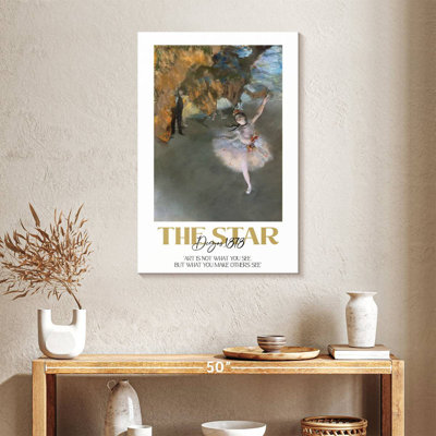 The Star Degas Exhibition Poster
