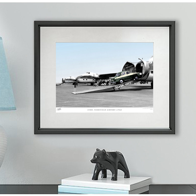 Lydd, Ferryfield Airport C1960 by Francis Frith - Single Picture Frame Print, 60cm H x 80cm W x 2.3cm D