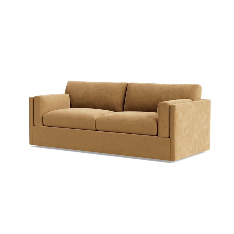 Fairfax Sofa (85"), Performance Velvet - Nutmeg