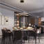 Daukas 1 - Light Unique/Statement LED Chandelier