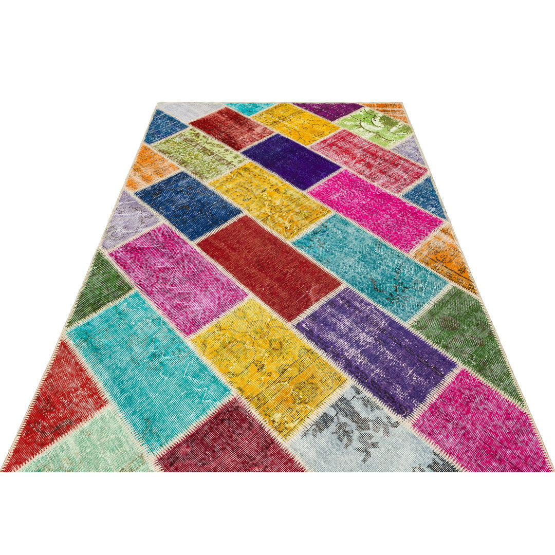 Round 35817 Hand Knotted Area Rug