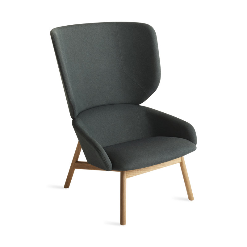 Heads Up Lounge Chair, Maharam Messenger in Everglade