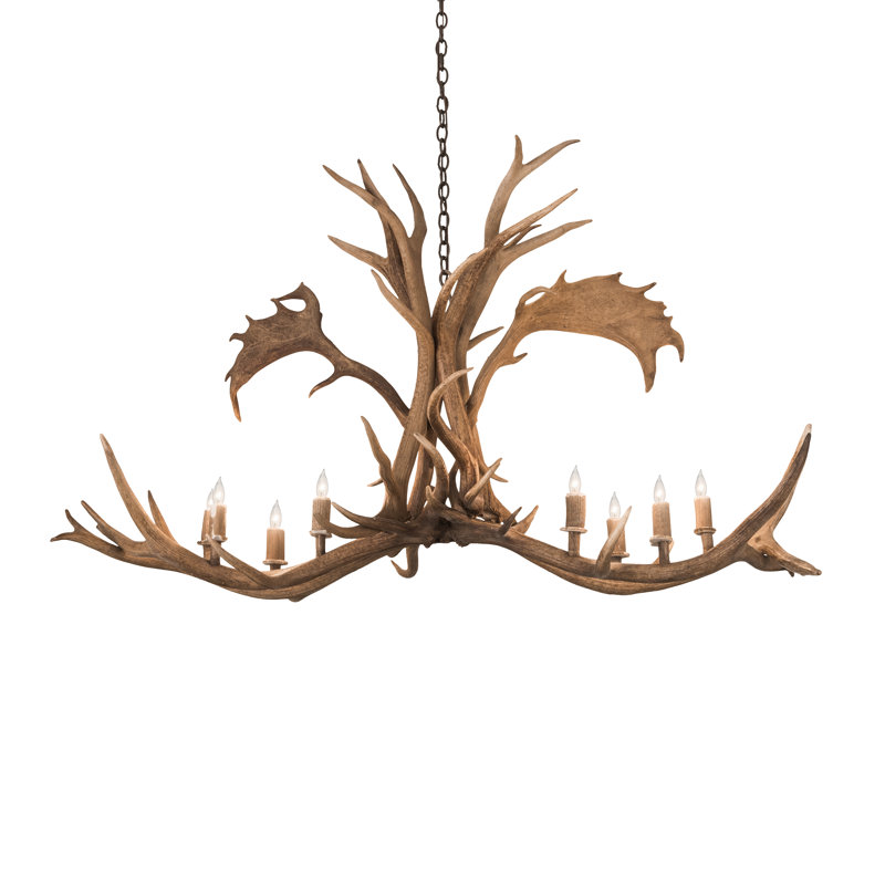 Rustic Lodge 8 - Light Chandelier