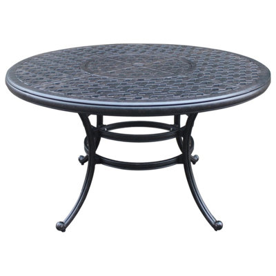 Rectangle Dining Table, Dark Lava Bronze