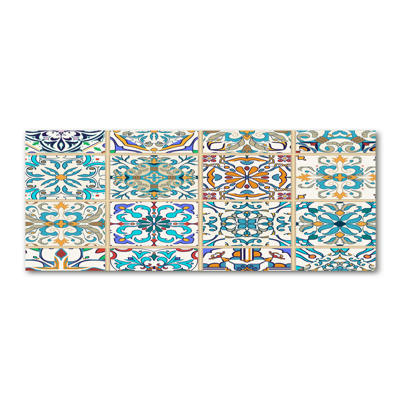 Ceramic Tiles - Wrapped Canvas Print