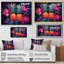 Nectar néon ananas sur toile-97081510-97081512