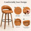 Tabourets de bar pivotants en simili cuir Lawrence-1154050752-1154050756