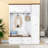 Entryway Hall Tree with Storage Bench, 4 Drawers, 2 Top Cabinets and 4 Hooks-129992825