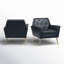 Fauteuil Johan avec dossier capitonné-69989033