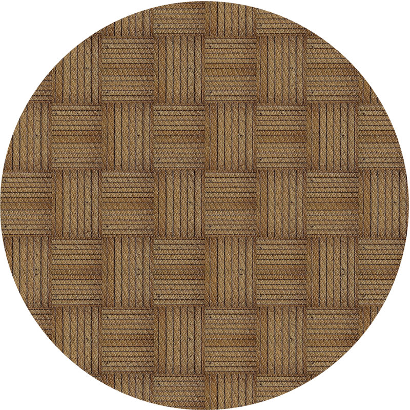 Indoor Rug, Round 4'