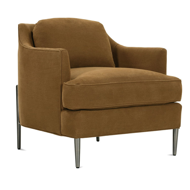 Juliet Armchair, Brown Linen