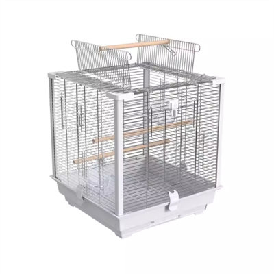 Geminius 20'' Stainless Steel Flat Top Table Top Bird Cage