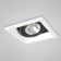 1 Light Square Multi Recessed Kit