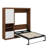 Full Size Murphy Bed With Cabinet-1920733437