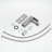 Waterfall Spout Brushed Nickel Modern Style Bathroom Sink Faucet For Single Hole