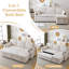 3 Seater Linen Sofa-1497130519