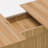 55.11"-70.86" Extendable Dining Table, With Striped Legs For Living Room & Kitchen(Natural)-1330347324