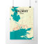 Galway City Map - No Frame Print-2108987039