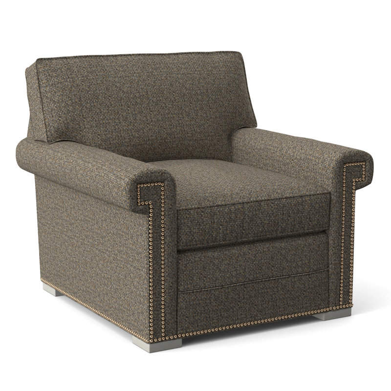 Fauteuil 36 po Davidson, Oui, Tempête Impala, Gris tourterelle
