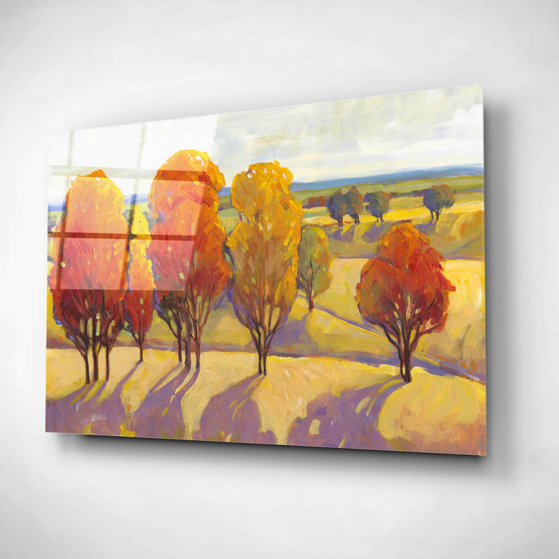 «Day Glow II» par Tim O'Toole, art mural en verre acrylique, H 12 po x l 16 po x P 0,13 po