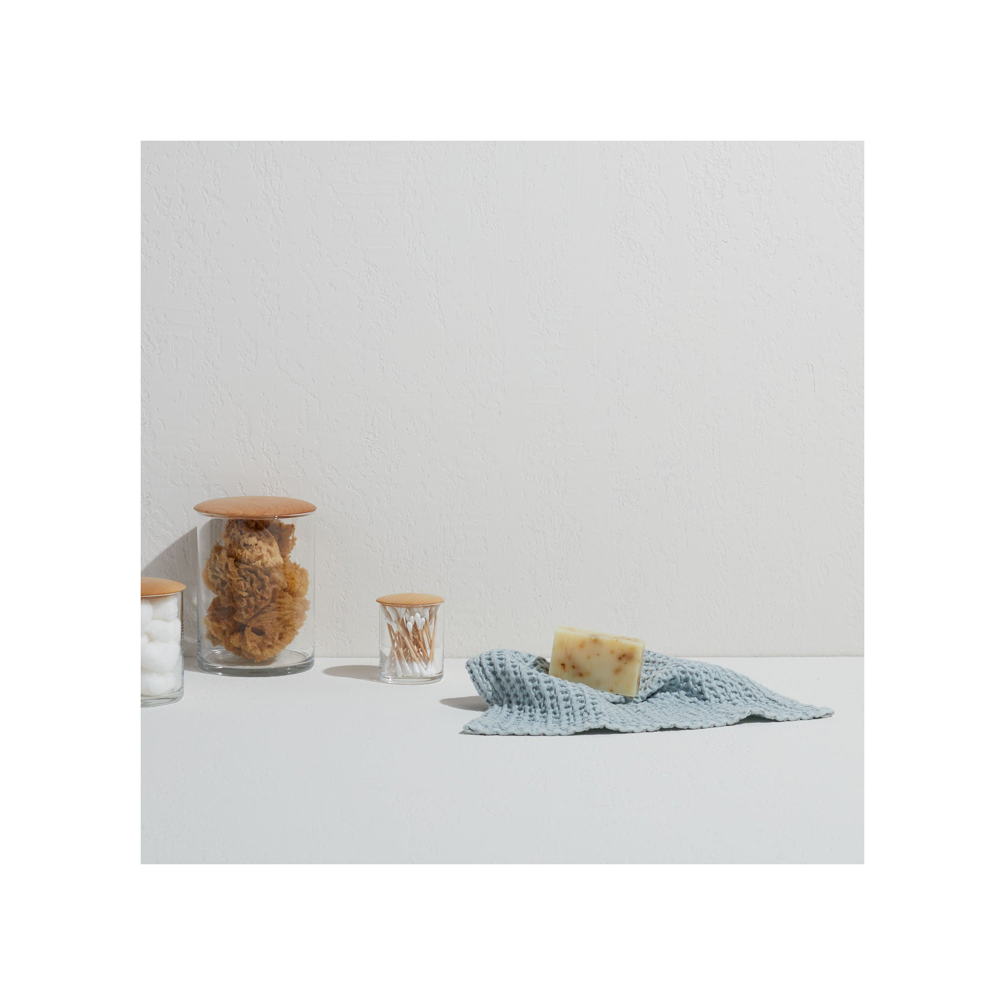 Simple Cotton Hand Towel, Sky, Hand Towel - 1 Pack