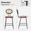 Tabourets de bar de style campagnard 24 po-1585237736