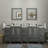  Framed 84" Double Bathroom Vanity Set-27042757