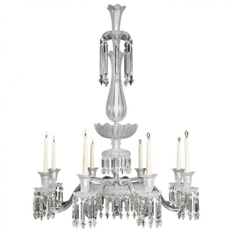 Lustre suspendu en verre givré clair Mid-Victorian, Bronze, Clair, H 32 po x l 20 po x P 20 po