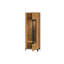 Eastmont Manufactured + Solid Oak Wood 1-Door Display Cabinet