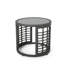 Table d'appoint ronde d'extérieur 18,25 po Tatiana