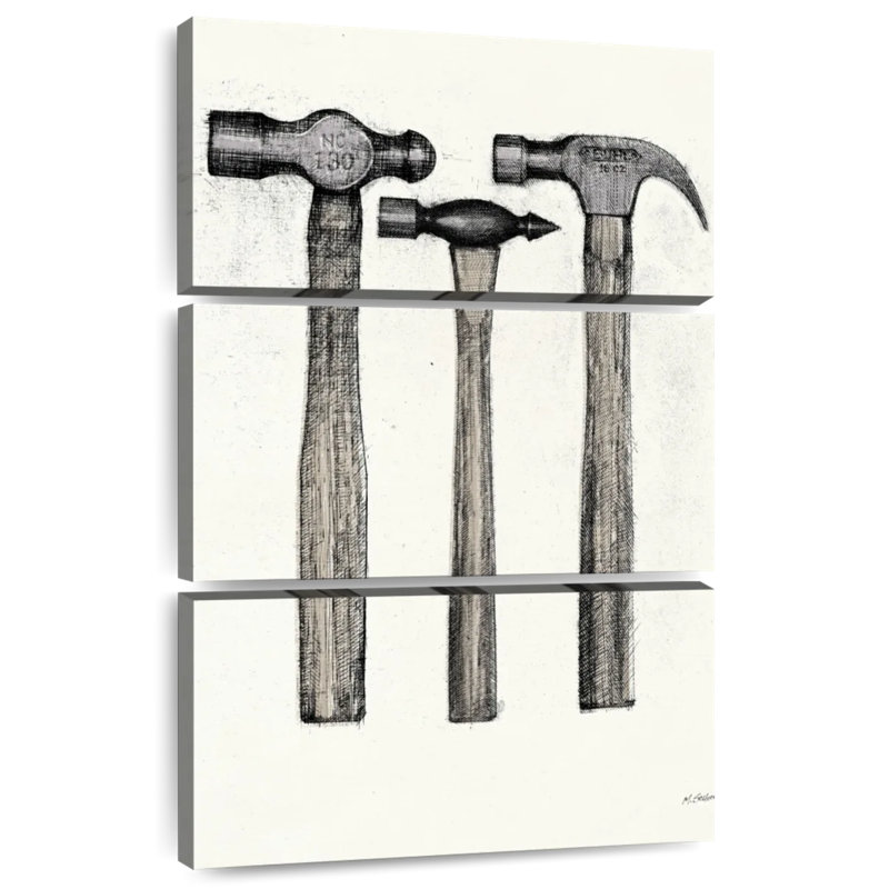 Senne Hammers With Colour, 38" H x 24" W