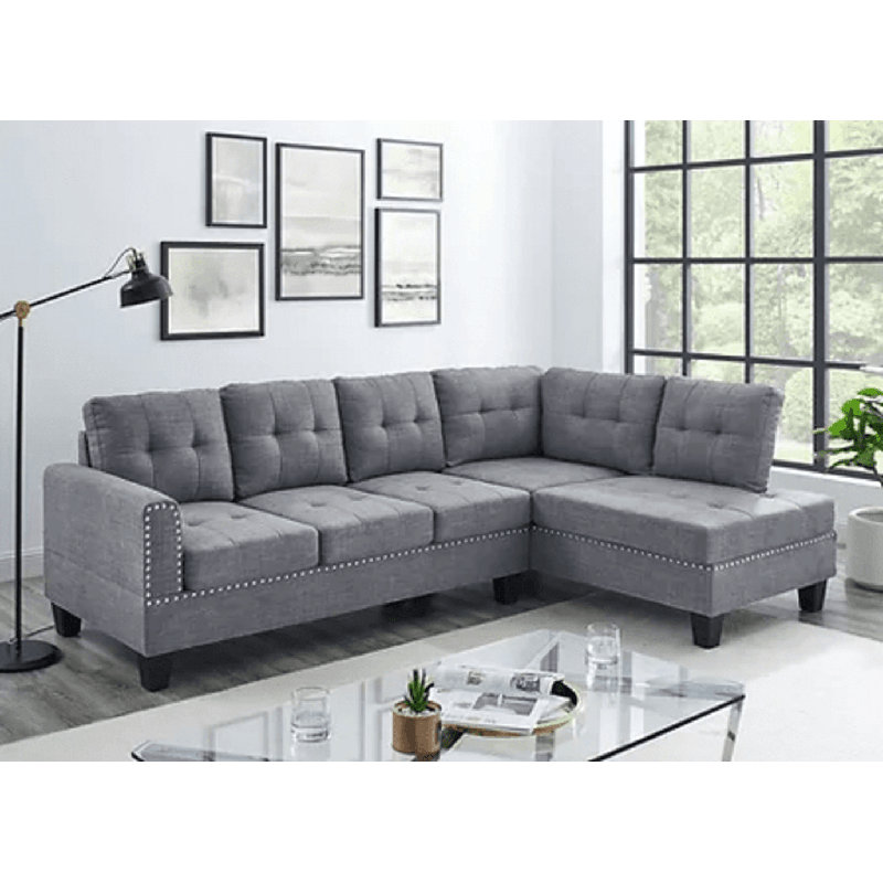 Canapé modulaire 2 pièces Castlegar, Accoudoir à droite (vu de face)