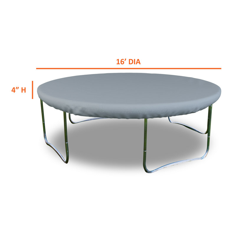 Housse de protection pour trampoline d'extérieur robuste et imperméable, housse de protection durable pour trampoline résistante aux rayons UV