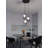 Jakkson 3-Light Round Pendant - 120V - 45W - 3000K - Black