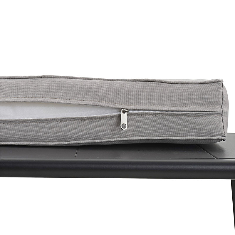 Ensemble de sièges d'extérieur pour canapé, Vert, Gris clair