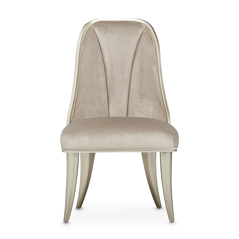 Villa Cherie Tufted Dining Side Chair, Porcini