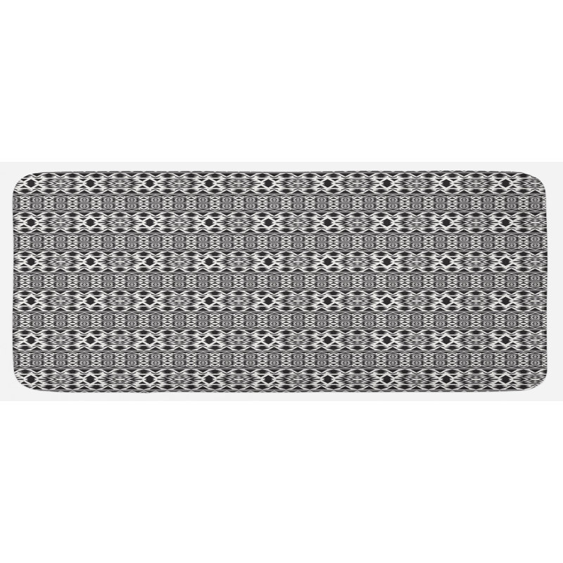 Eclectic Synthetic Kitchen Mat