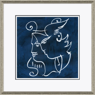 Hera & Zeus " Hera & Zeus Blue " by David Phoenix