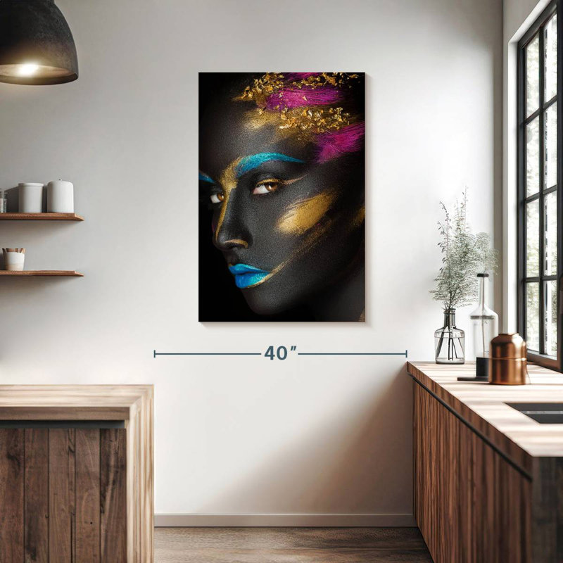 Leisha Feisty Female, 39" H x 26" W