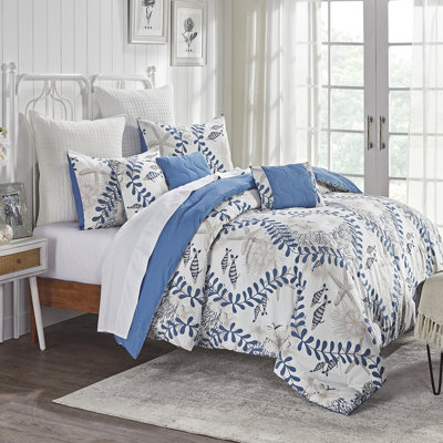 Polyester Nautical Comforter Set