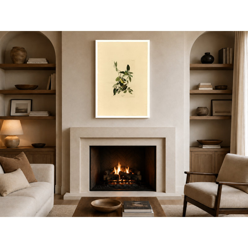 Palm Warbler (Plate CLX III) - Art mural sur toile Portrait, 20" W x 16" H