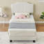 Lit plateforme tapissier Olurotimi-884703047