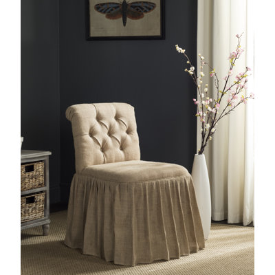 Tabouret de coiffeuse en bois massif