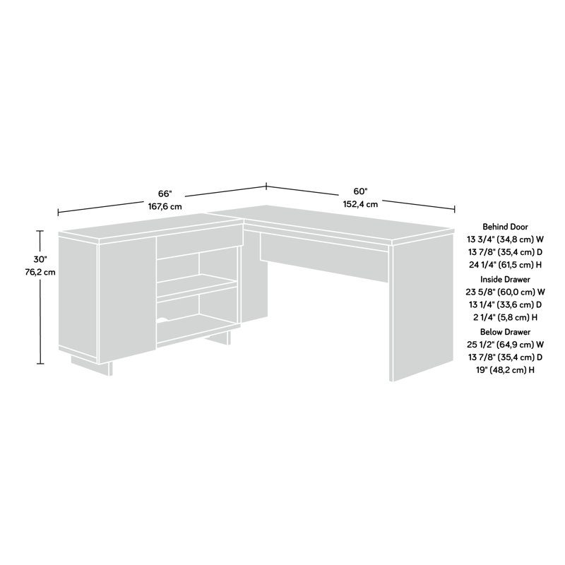 L-Shaped Executive Desk