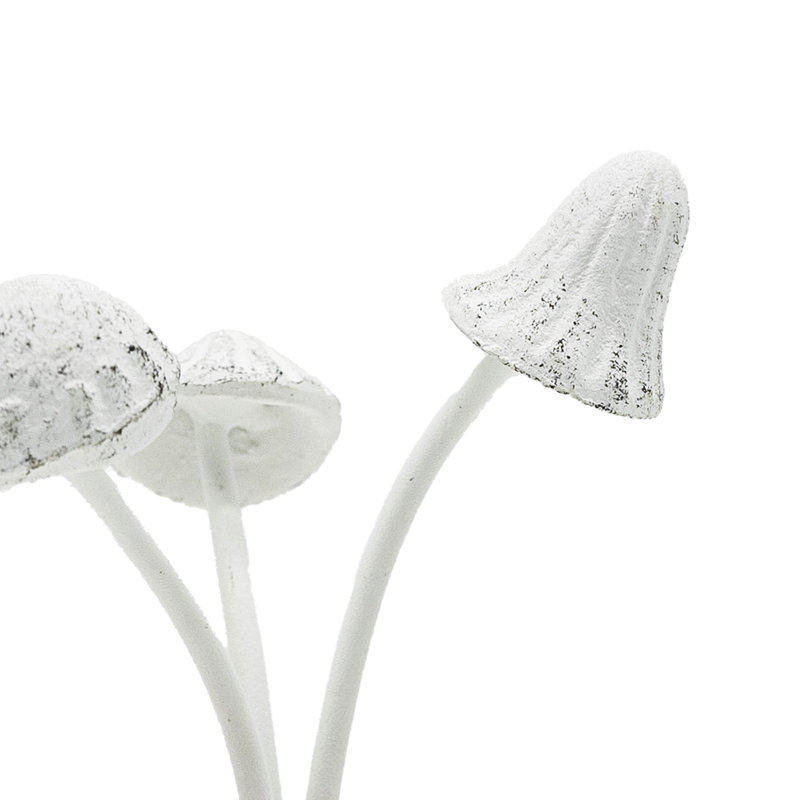 Fonte blanche et bois August Grove®