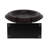 Boho Wood and Metal Sculpture with Tribal-Inspired Carved Detail and Decorative Stand for Modern Artistic Appeal.-1372500486
