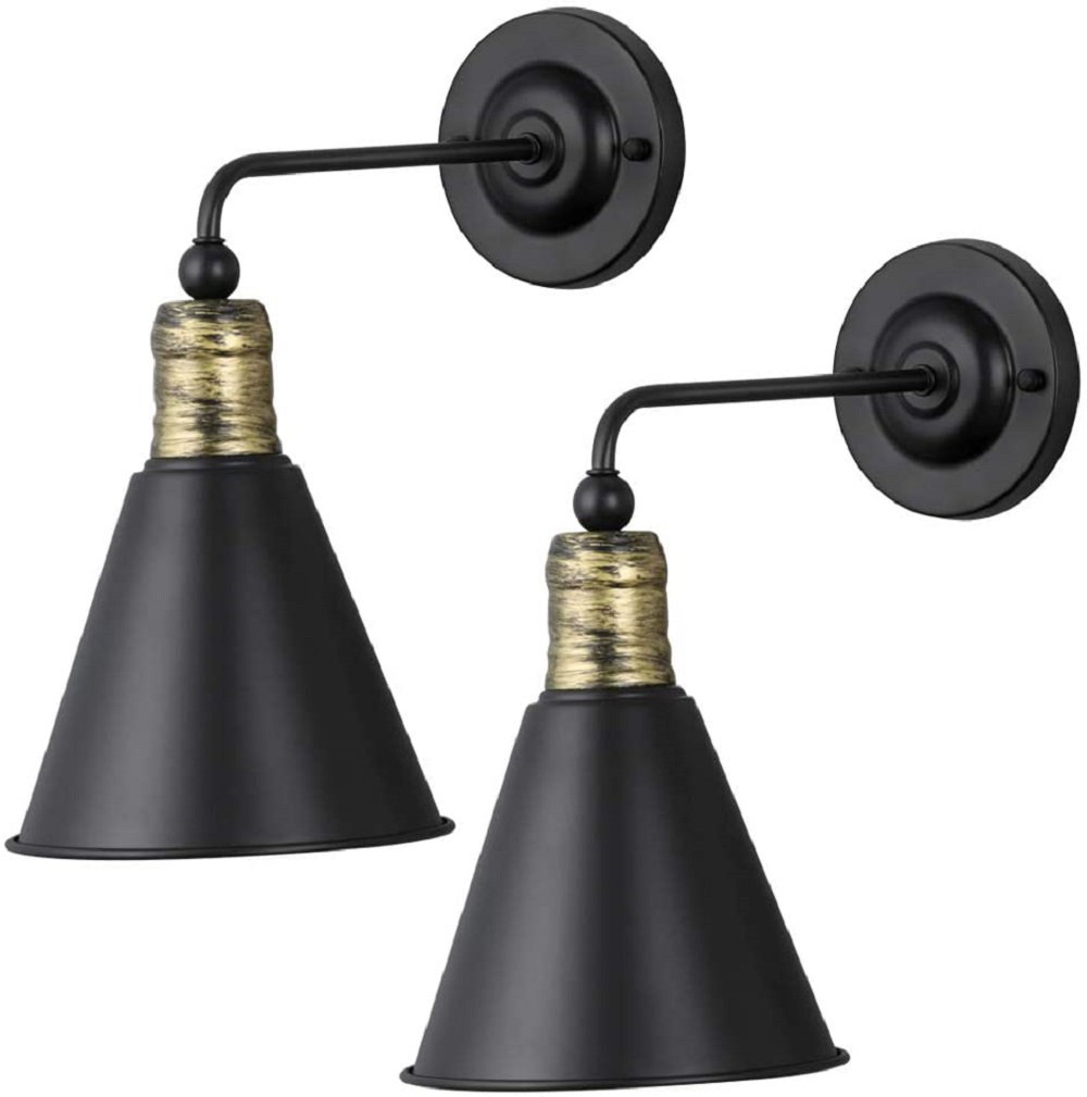 Steel Armed Sconce (Set of 2) 17 Stories